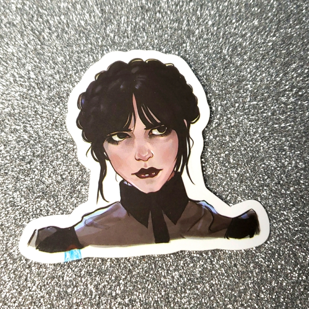10/$10 ADDAMS FAMILY waterproof sticker Wednesday